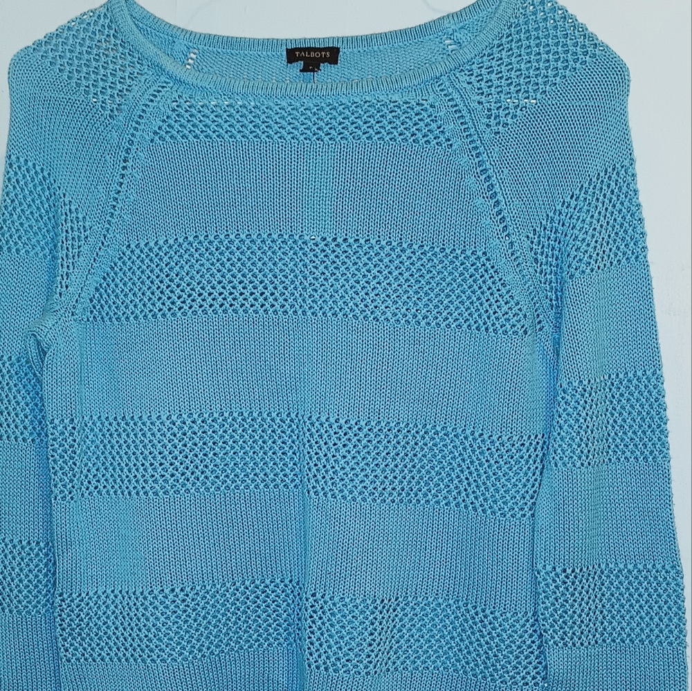 Talbots Blue Sweater - Picture 7 of 7